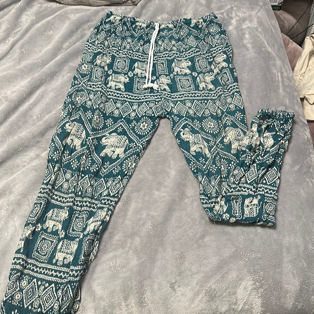 Elephant Print Joggers